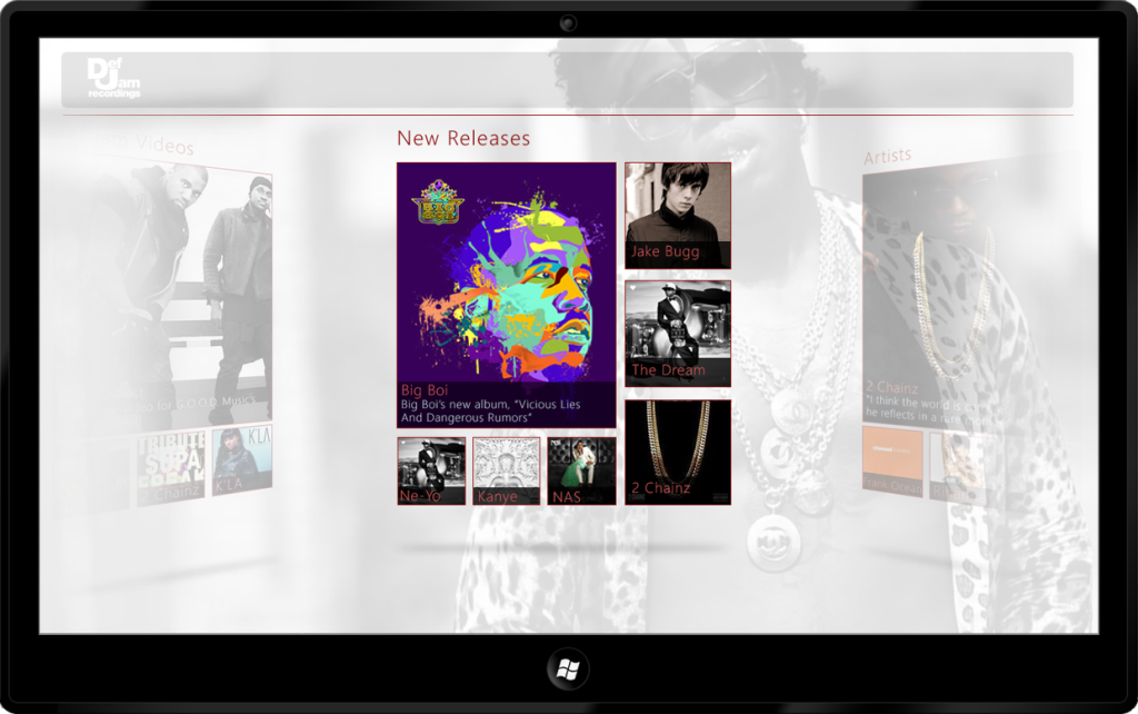 Def Jam Records Windows 8 App