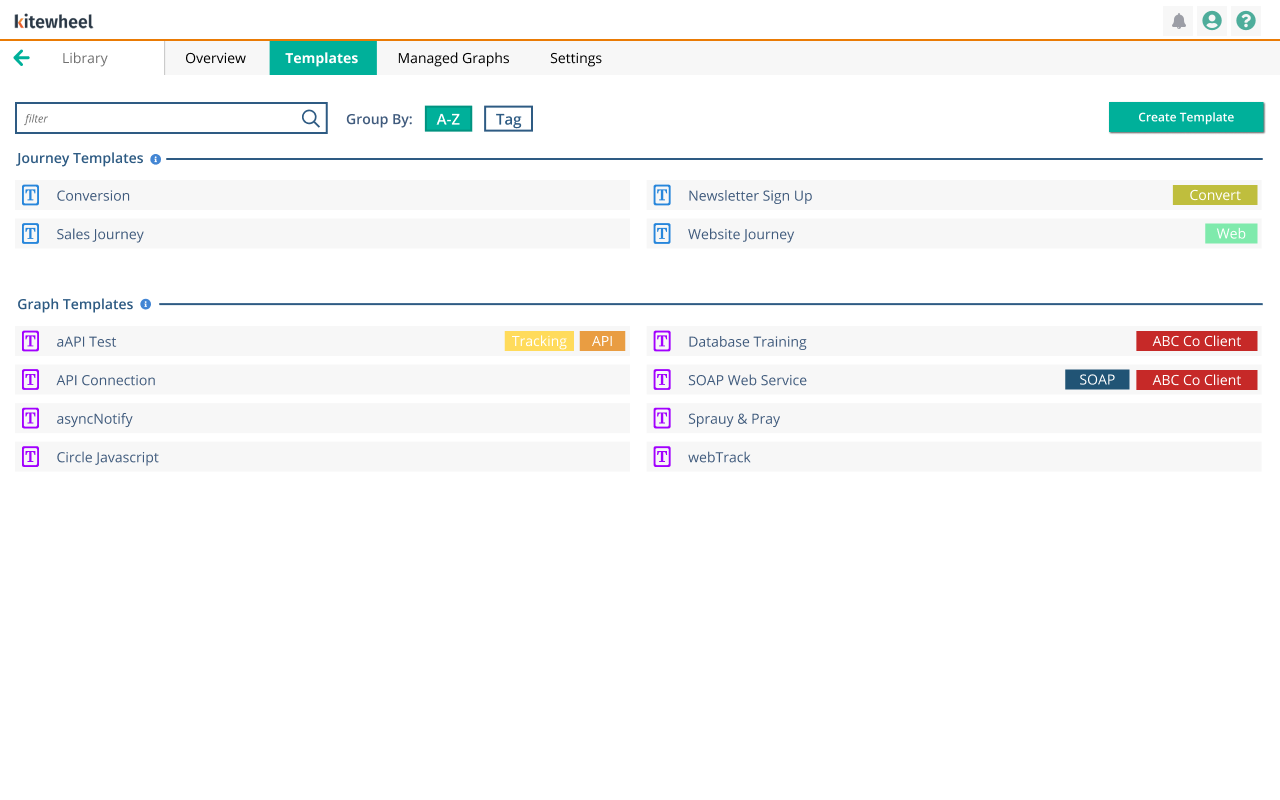 Kitewheel Hub Library screenshot