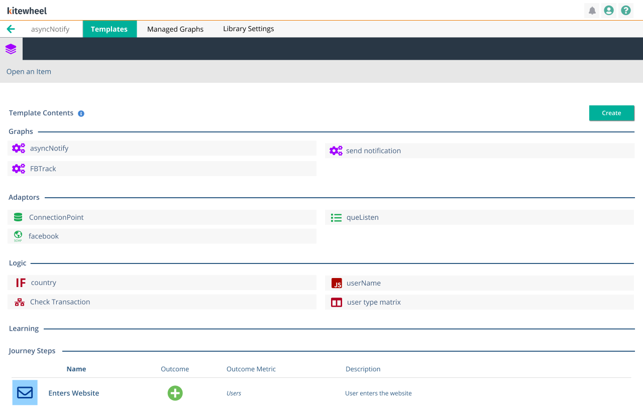 Kitewheel Hub Library screenshot