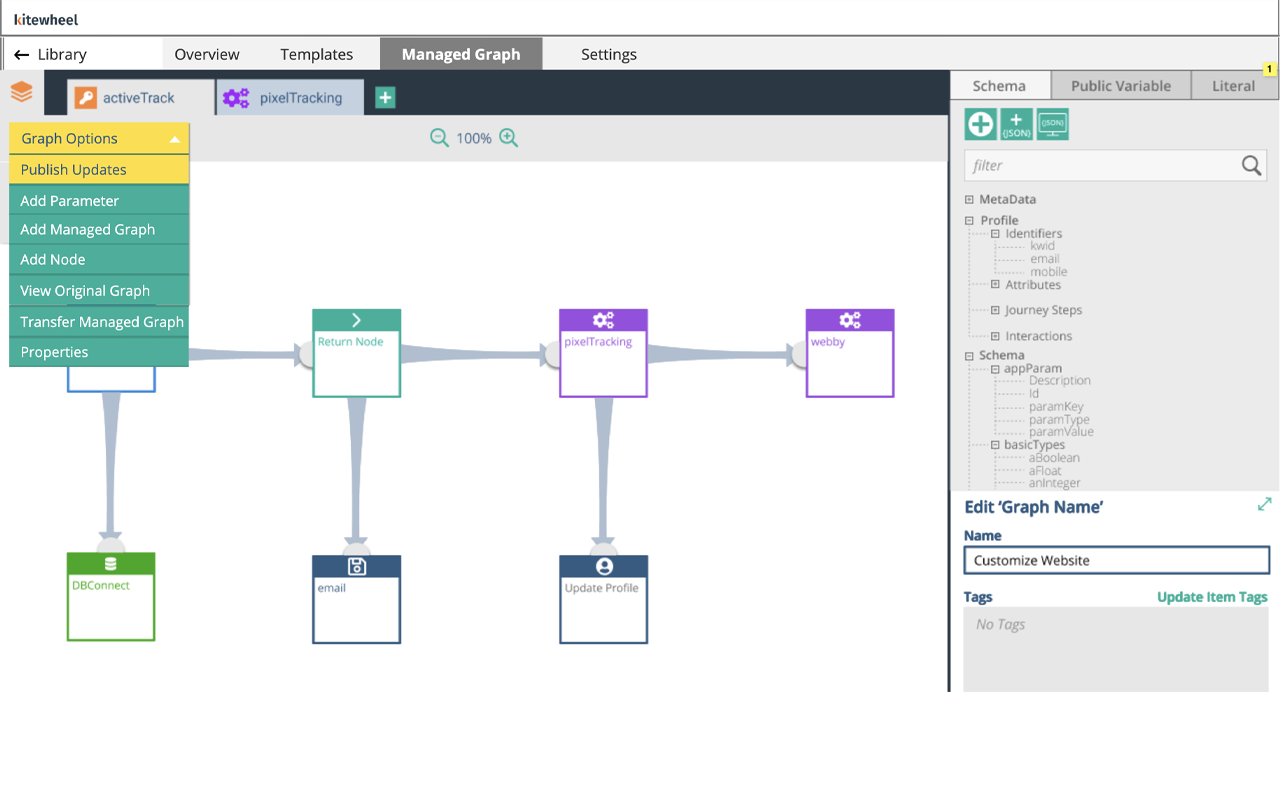 Kitewheel Hub Library screenshot