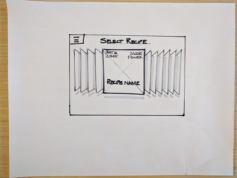 Ultrasonic Welding HMI screenshot
