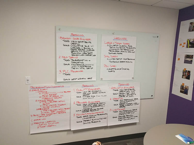 Ultrasonic Welding HMI screenshot